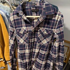 Banana Republic Plaid Flannel Shirts